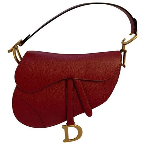 dior saddle red